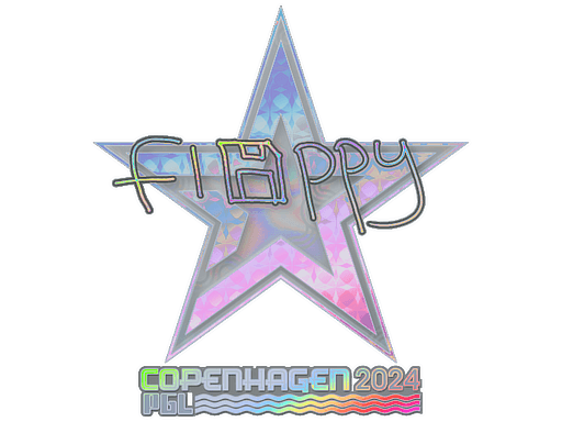 สติกเกอร์ (floppy โฮโล Copenhagen 2024)