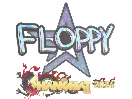 สติกเกอร์ (floppy โฮโล Shanghai 2024)