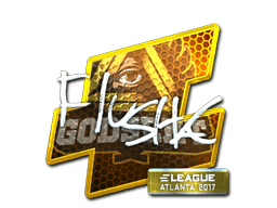 สติกเกอร์ (flusha ฟอยล์ Atlanta 2017)