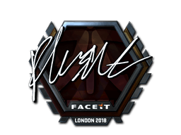 สติกเกอร์ (flusha ฟอยล์ London 2018)