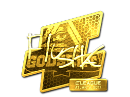 สติกเกอร์ (flusha ทอง Atlanta 2017)