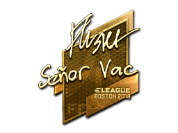 สติกเกอร์ (flusha ทอง Boston 2018)