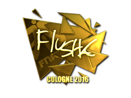 สติกเกอร์ (flusha ทอง Cologne 2016)