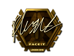 สติกเกอร์ (flusha ทอง London 2018)