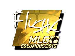 สติกเกอร์ (flusha ทอง MLG Columbus 2016)