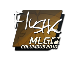 สติกเกอร์ (flusha MLG Columbus 2016)