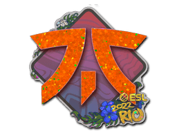 Klistermærke (Fnatic glitter Rio 2022)