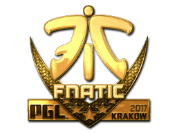 Samolepka (Fnatic zlatá Krakow 2017)