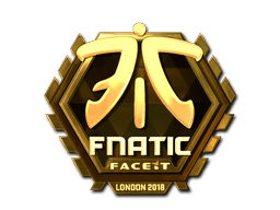 Samolepka (Fnatic zlatá London 2018)