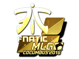 Samolepka (Fnatic zlatá MLG Columbus 2016)