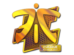 Klistermærke (Fnatic holo Atlanta 2017)