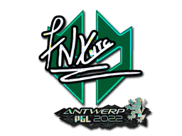 Klistermærke (fnx glitter Antwerp 2022)