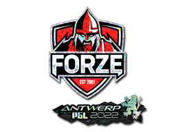 Klistermærke (forZe eSports glitter Antwerp 2022)