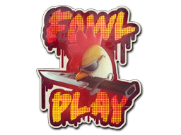 สติกเกอร์ (Fowl Play)