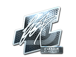 Klistermærke (fox folie Atlanta 2017)