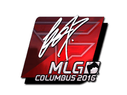 Klistermærke (fox folie MLG Columbus 2016)
