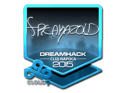 Klistermærke (freakazoid folie Cluj-Napoca 2015)