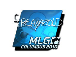 Klistermærke (freakazoid folie MLG Columbus 2016)