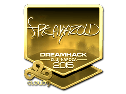 Samolepka (freakazoid zlatá Kluž 2015)