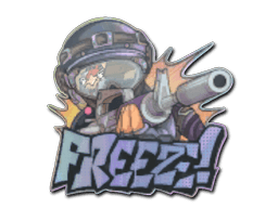 สติกเกอร์ (Freeze เลนติคูลาร์)