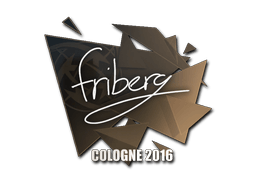 Samolepka (friberg ESL Cologne 2016)