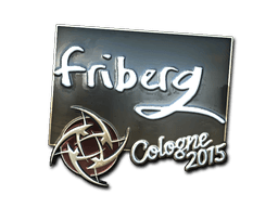 Klistermærke (friberg folie Cologne 2015)