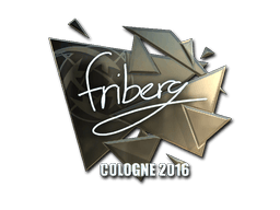 Klistermærke (friberg folie Cologne 2016)