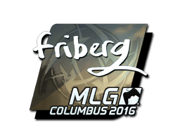 Klistermærke (friberg folie MLG Columbus 2016)