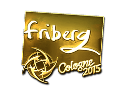 Samolepka (friberg zlatá Kolín nad Rýnem 2015)