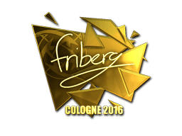 Samolepka (friberg zlatá ESL Cologne 2016)