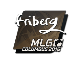 สติกเกอร์ (friberg MLG Columbus 2016)