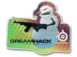 Klistermærke (Frosty the Hitman folie)