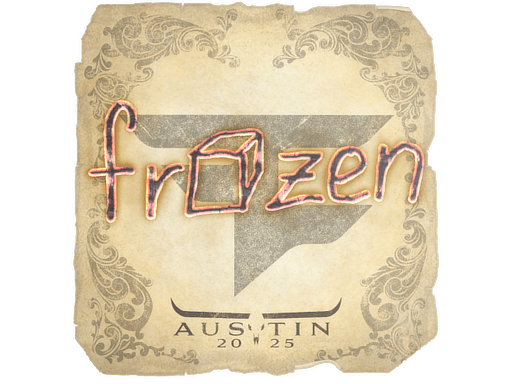 Samolepka (frozen BLAST.tv Austin 2025)
