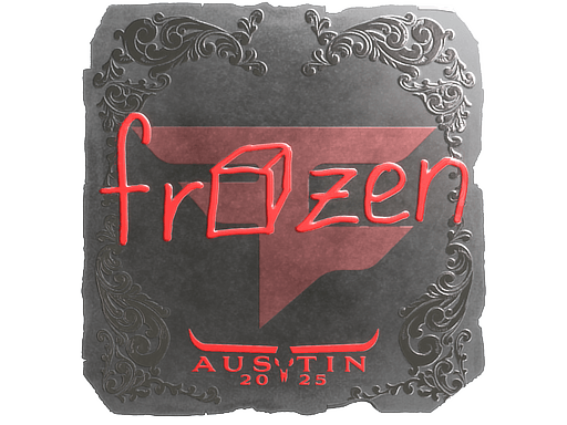 Samolepka (frozen speciální BLAST.tv Austin 2025)