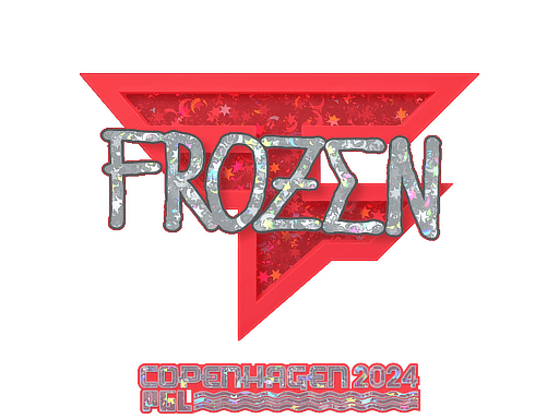 Samolepka (frozen třpytivá PGL Copenhagen 2024)