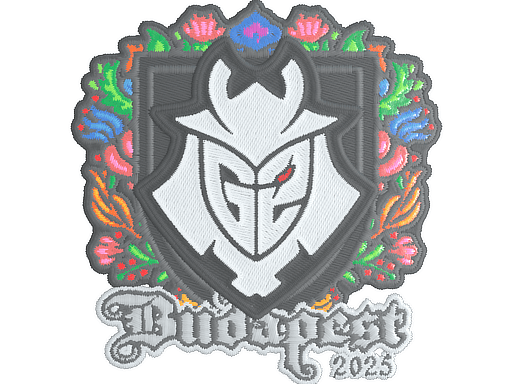 Adesivo (G2 esports Ricamato Budapest 2025)