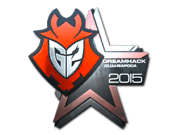 Klistermærke (G2 Esports folie Cluj-Napoca 2015)