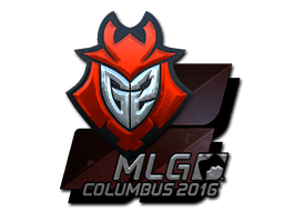 Klistermærke (G2 Esports folie MLG Columbus 2016)