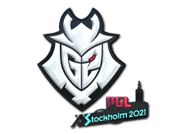 Klistermærke (G2 Esports folie Stockholm 2021)