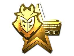 Samolepka (G2 Esports zlatá Kluž 2015)
