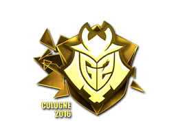 Samolepka (G2 Esports zlatá ESL Cologne 2016)