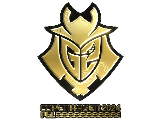 Samolepka (G2 Esports zlatá PGL Copenhagen 2024)