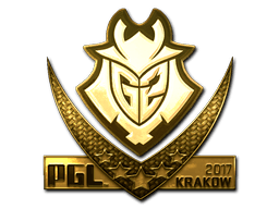 Samolepka (G2 Esports zlatá Krakow 2017)