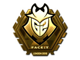 Samolepka (G2 Esports zlatá London 2018)