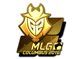 Samolepka (G2 Esports zlatá MLG Columbus 2016)