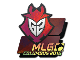 Klistermærke (G2 Esports holo MLG Columbus 2016)