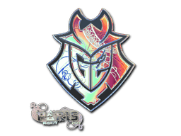 Klistermærke (G2 Esports holo Paris 2023)