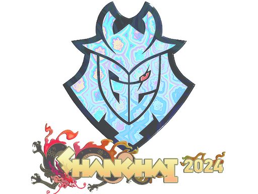 Klistermærke (G2 Esports holo Shanghai 2024)