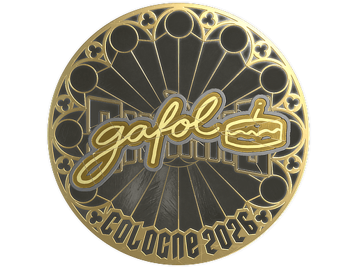 Samolepka (gafolo zlatá IEM Cologne 2026)