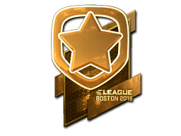 Samolepka (Gambit Esports zlatá Boston 2018)
